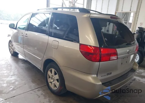 2004 Toyota Sienna Le из США, поврежденный, VIN 5TDZA23CX4S085504